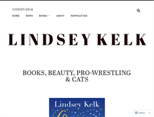 Tablet Screenshot of lindseykelk.com